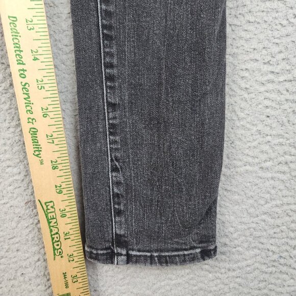 American Eagle Jeans Mens 29x30 Stacked Skinny Leg AirFlex+ Black Denim Pants - Picture 5 of 16